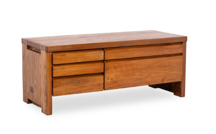 Commode in marquetry