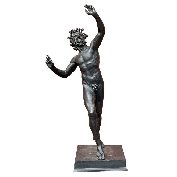 Dancing Faun of Pompeii, Grand Tour Bronze
